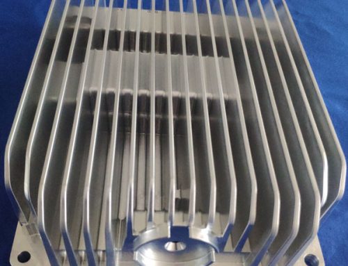 Aluminum Heat Sink As Machined